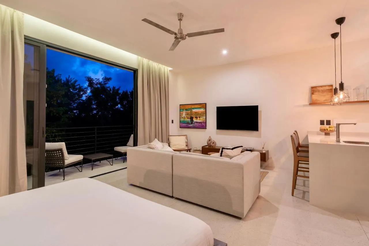Stylish And Peaceful Jungle Studio At 525 Tulum Daire