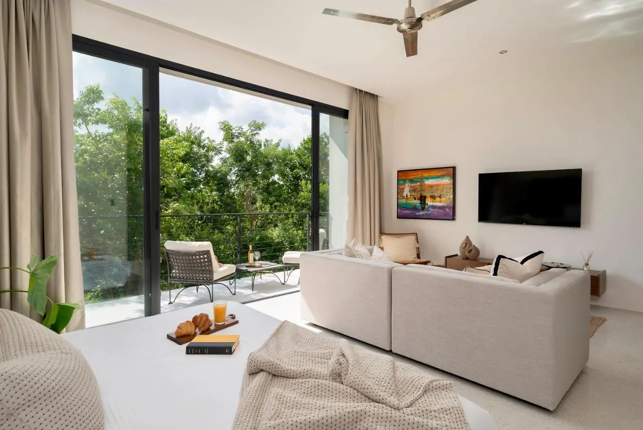 Stylish And Peaceful Jungle Studio At 525 Tulum Daire