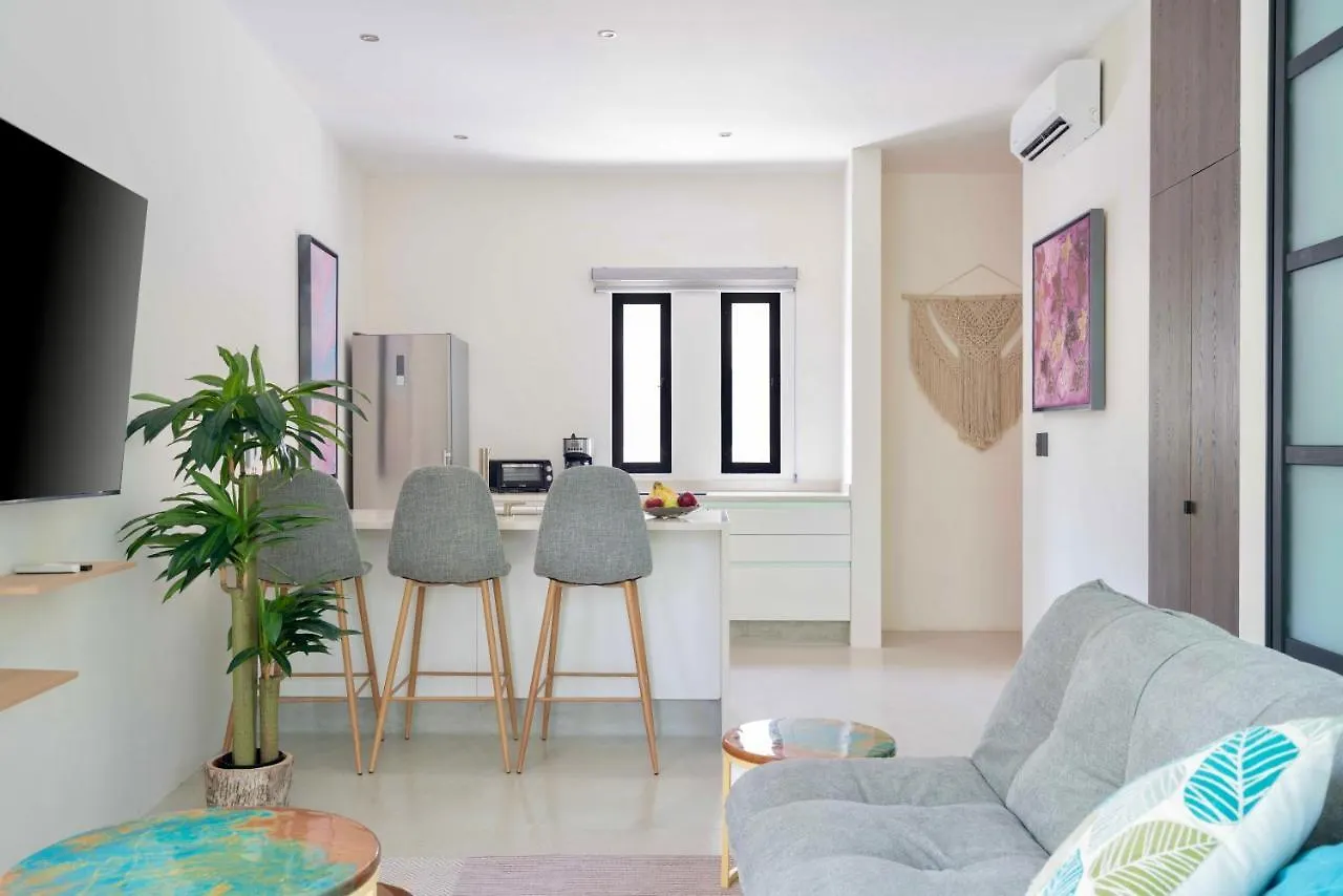 Stylish And Peaceful Jungle Studio At 525 Tulum Apartmán