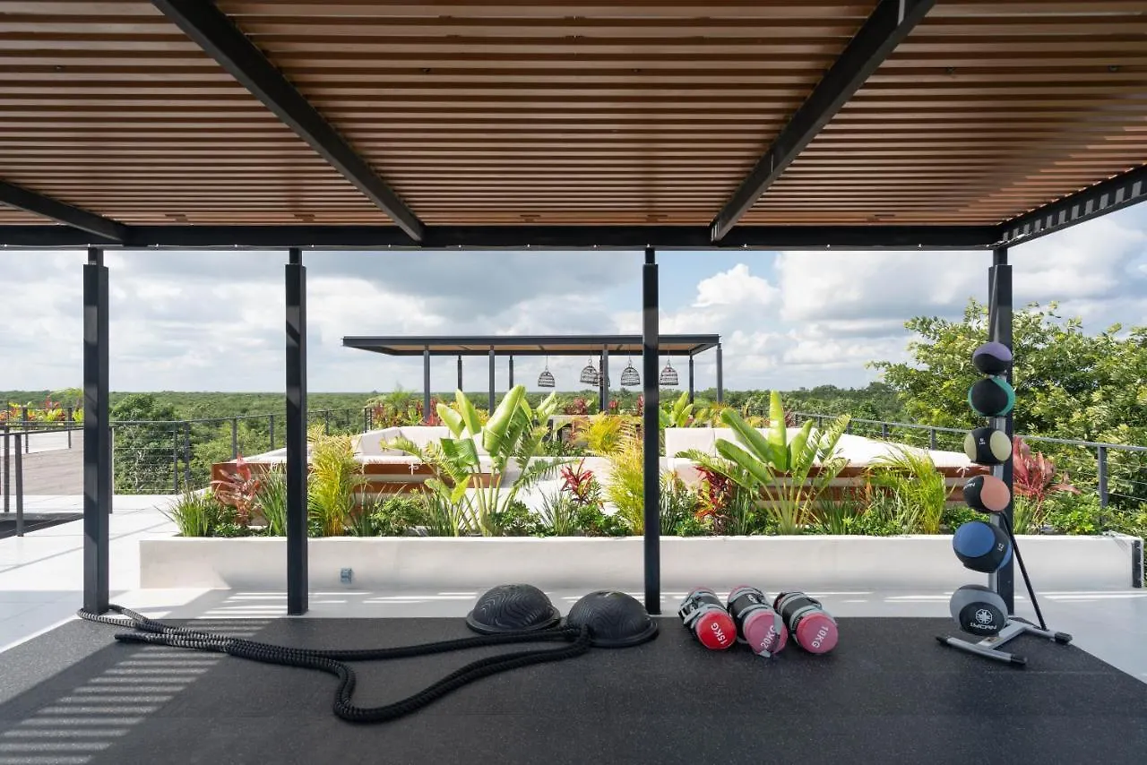 Stylish And Peaceful Jungle Studio At 525 Τουλούμ Μεξικό